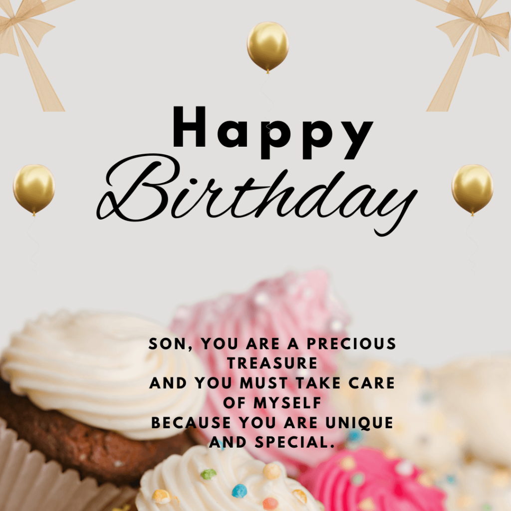 Religious Birthday Wishes for Son from Mother 