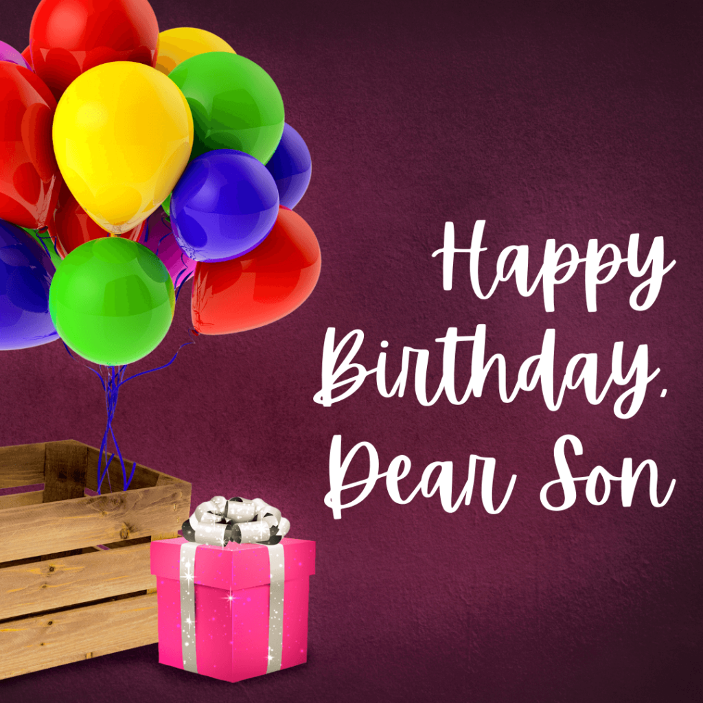 birthday messages and status for adult son 