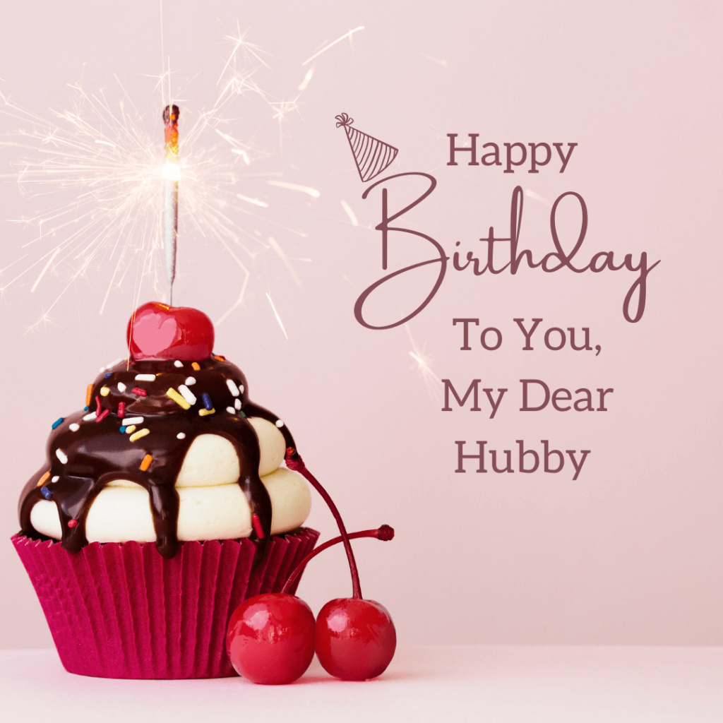 Simple Birthday Wishes For Husband in Hindi image
