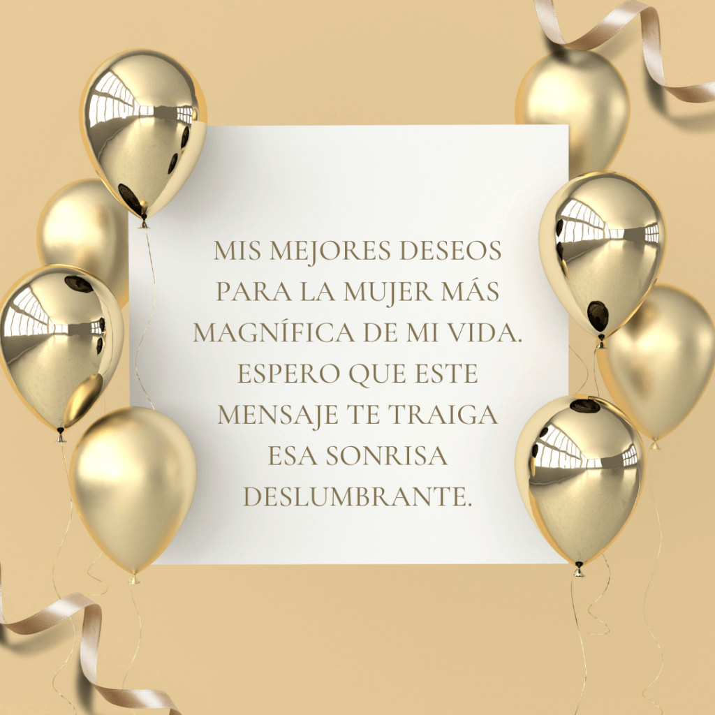 Balloon Birthday Card And Status In Spanish