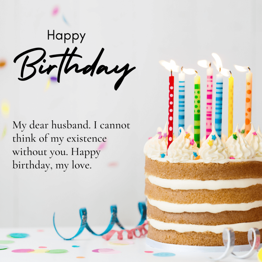 Short blessing birthday wishes and messages for husband 