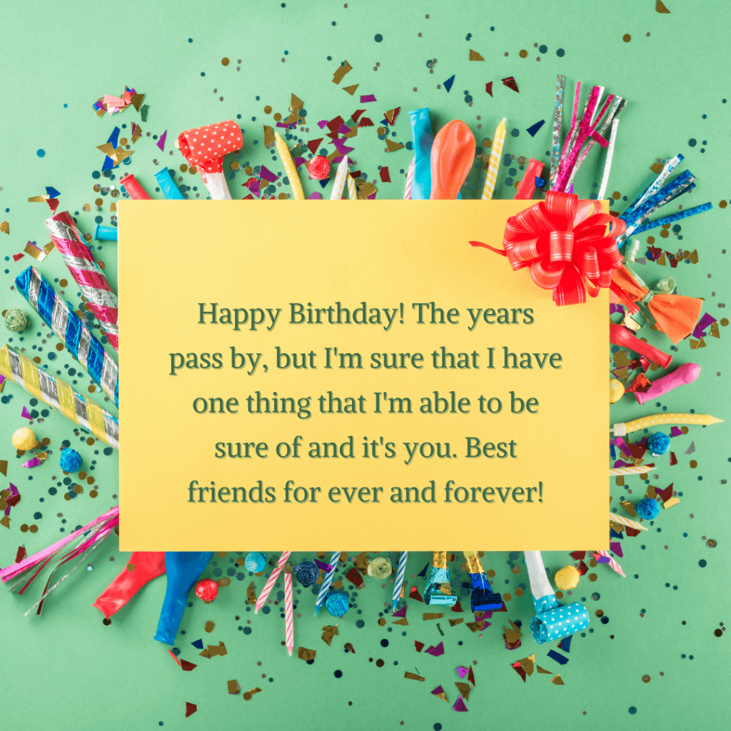 Simple Birthday Wishes And Messages In English For Friend 