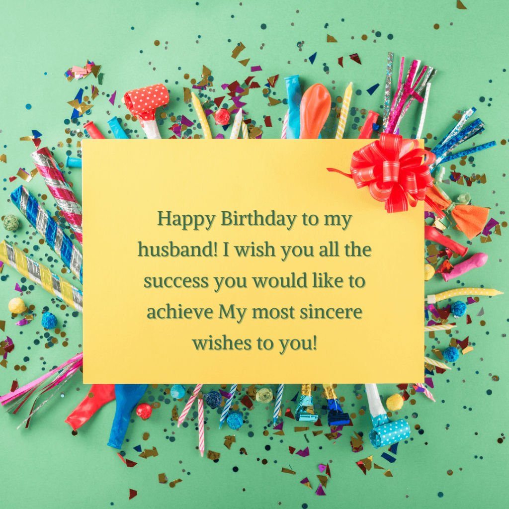 Soulmate romantic birthday wishes for husband in english 