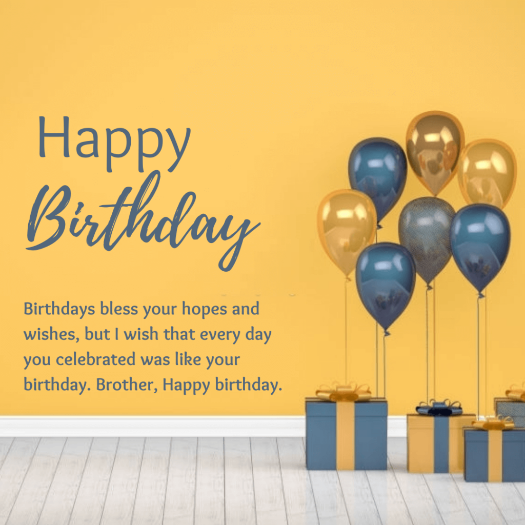 birthday wishes for younger brother 