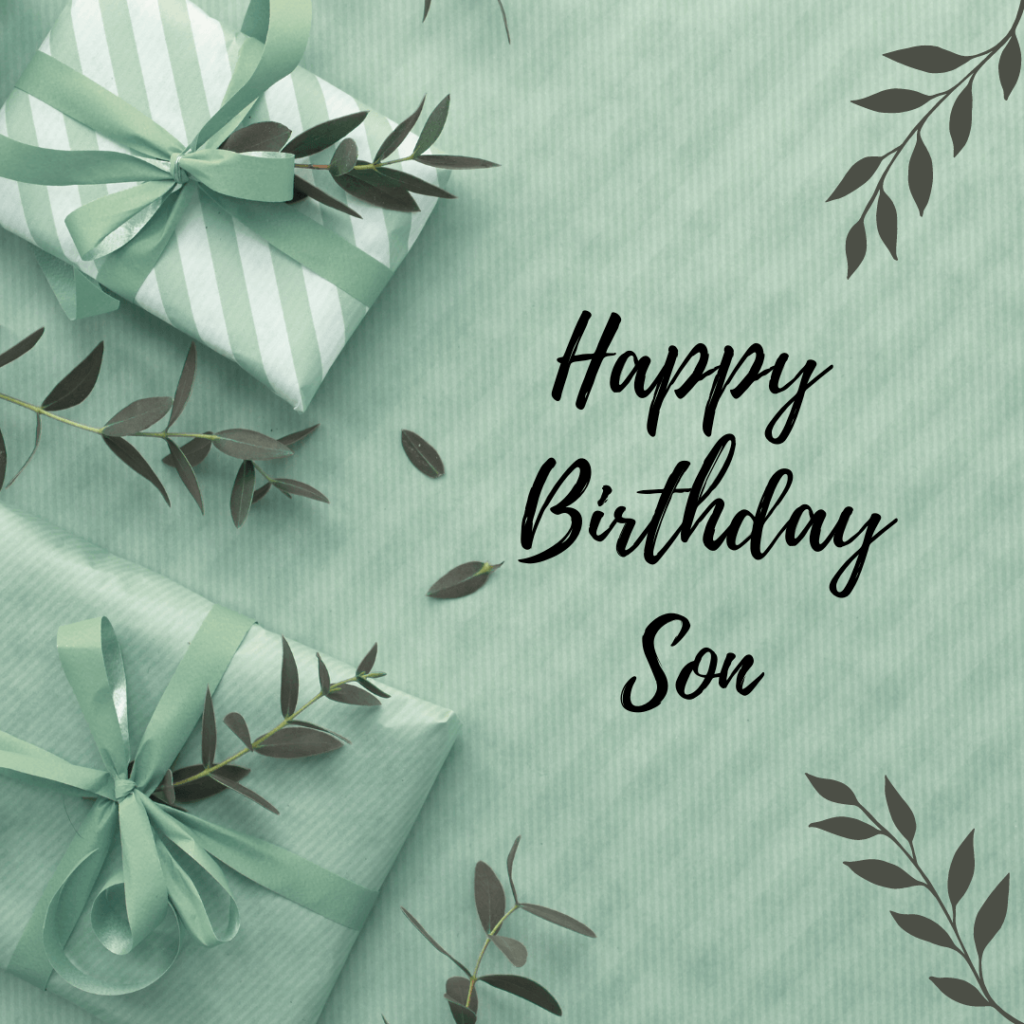 heartfelt birthday wishes for son 
