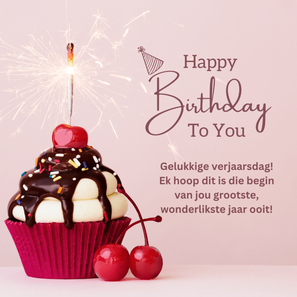 Afrikaans Birthday Quotes And Message 