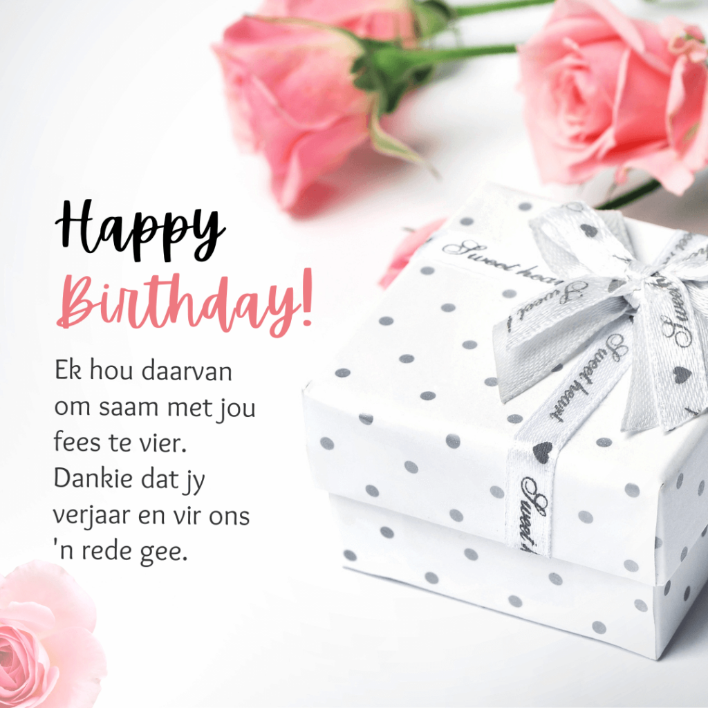 Funny Afrikaans Birthday Wishes 