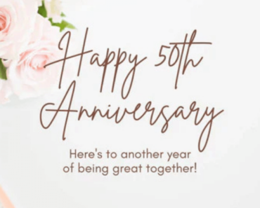 50th Wedding Anniversary Wishes – Quotes, Messages, Images, Cards And Status