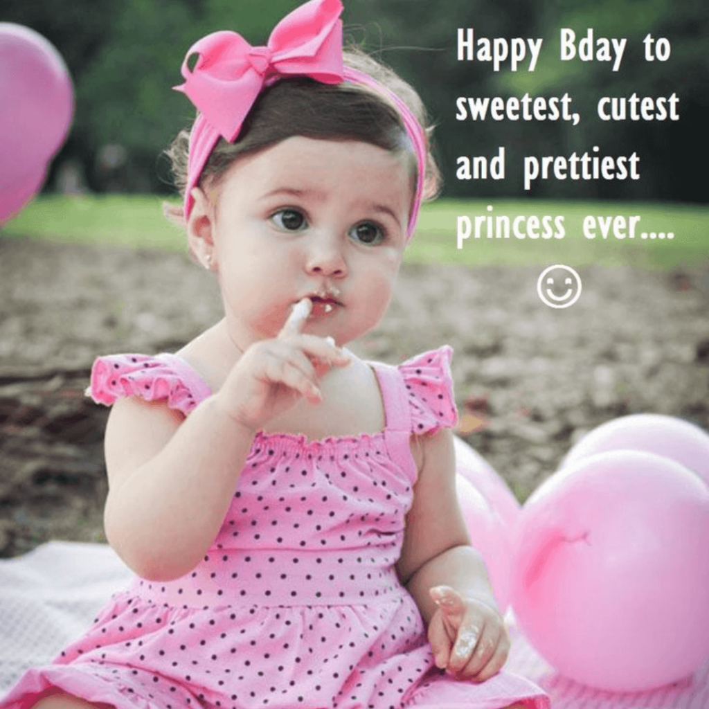 Birthday Wishes for Baby Girl Images