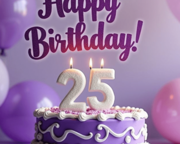 Happy 25th Birthday Wishes – Quotes, Messages, Status, Cards & Images