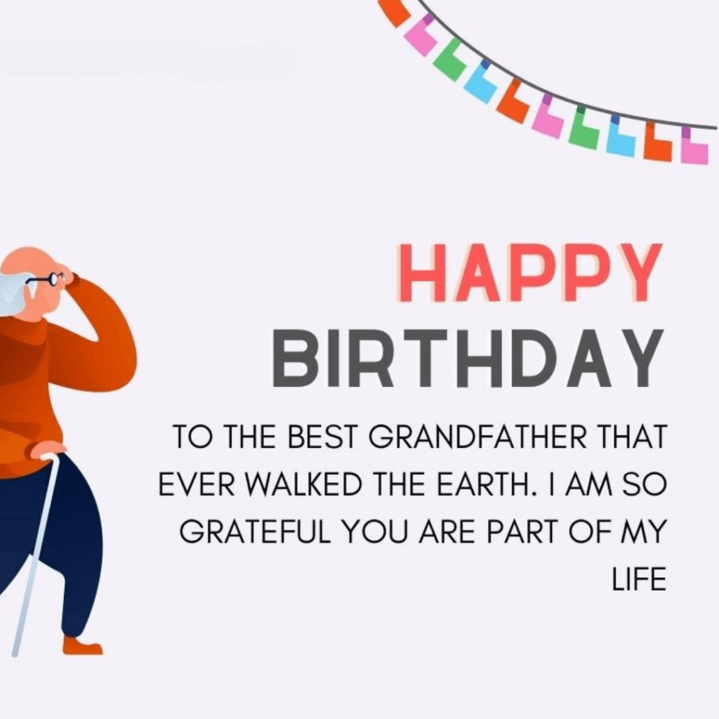 Happy Birthday Grandfather Wishes