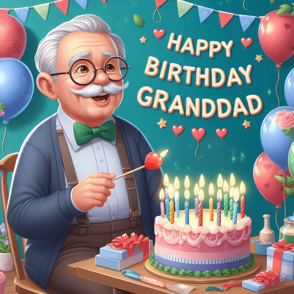 Happy Birthday Messages and SMS for Grandfather